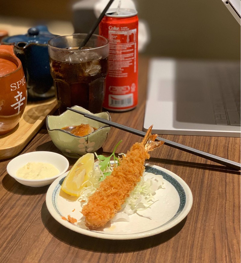 กุ้งทอด (Topping)