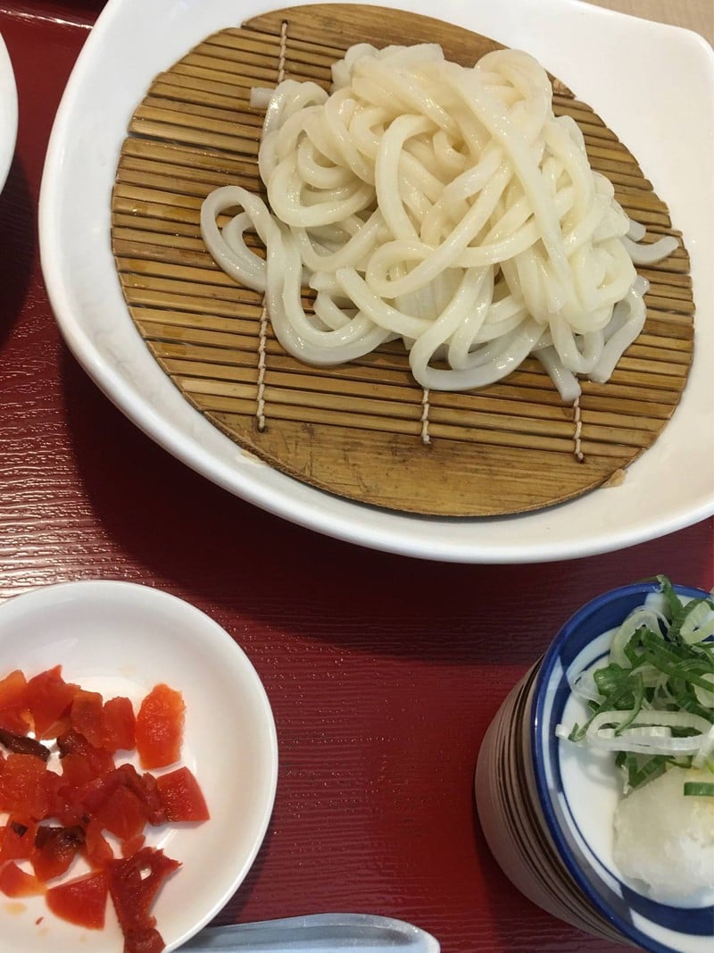 ชุดอุด้งคู่กับข้าวหมูทอดราดแกงกะหรี่