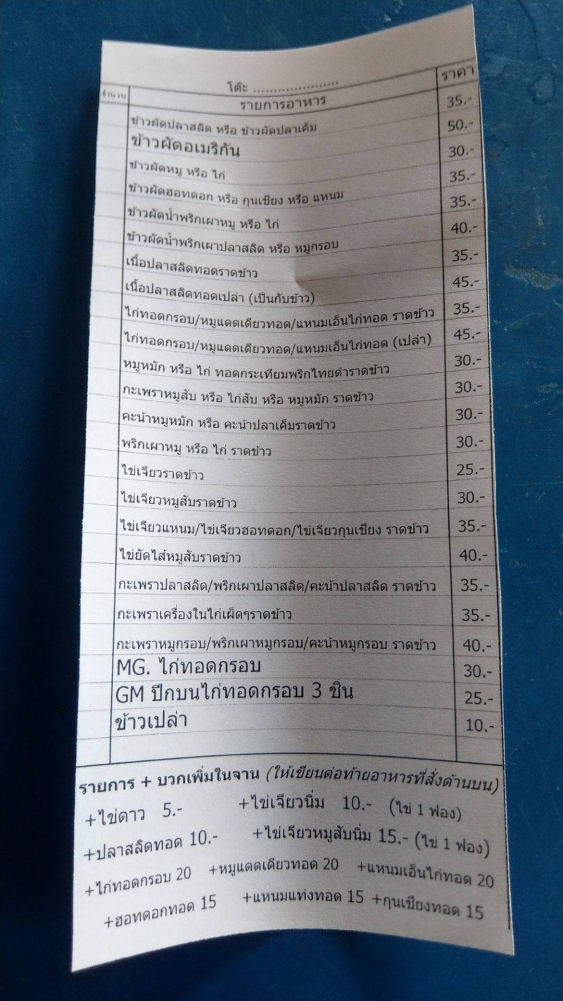 เมนูอัพเดท