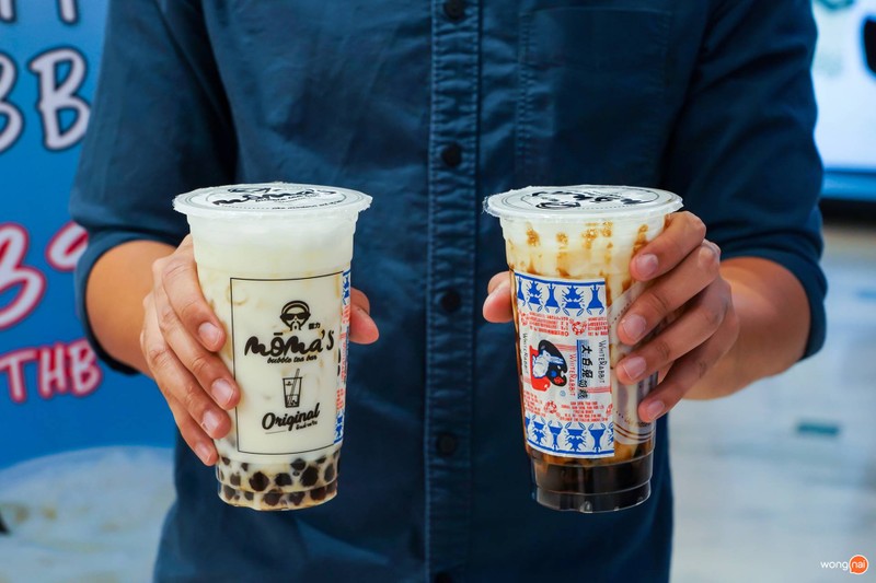 ราคา 39 บาท (เพิ่มไข่มุก+ 5 บาท, เพิ่มซอสบราวน์ซูการ์+ 10 บาท)