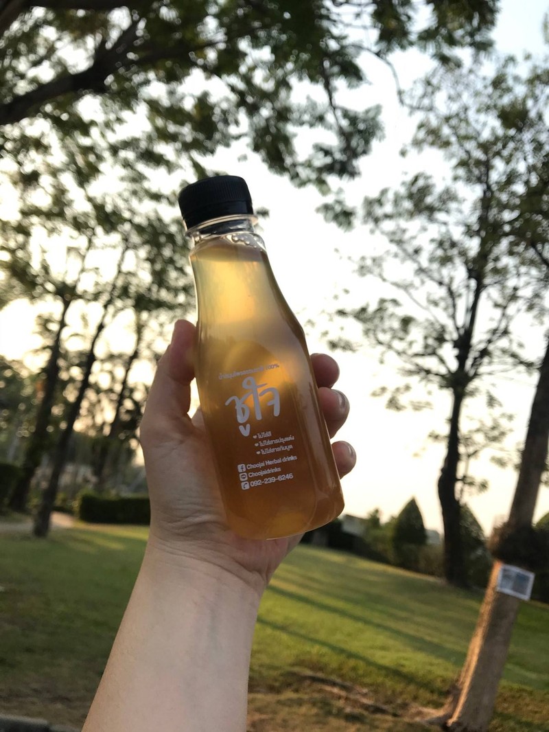 ชูใจ น้ำสมุนไพรธรรมชาติแท้ 100% 