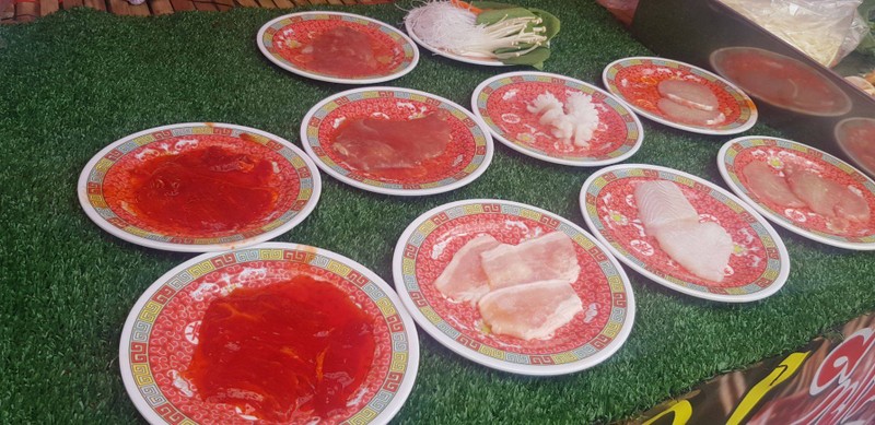 หมูนุ่ม   เนื่อหมักงาน  สันนอก  สันคอ  ปลาดอลลี่   ปลาแซลม่อน