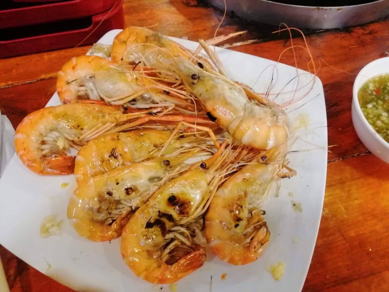 กุ้งย่างตัวโตมันกุ้งเยิ้มมากๆค่ะ