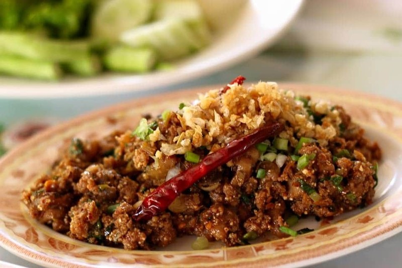 ลาบไก่บ้าน