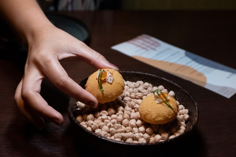 Chickpea pillow