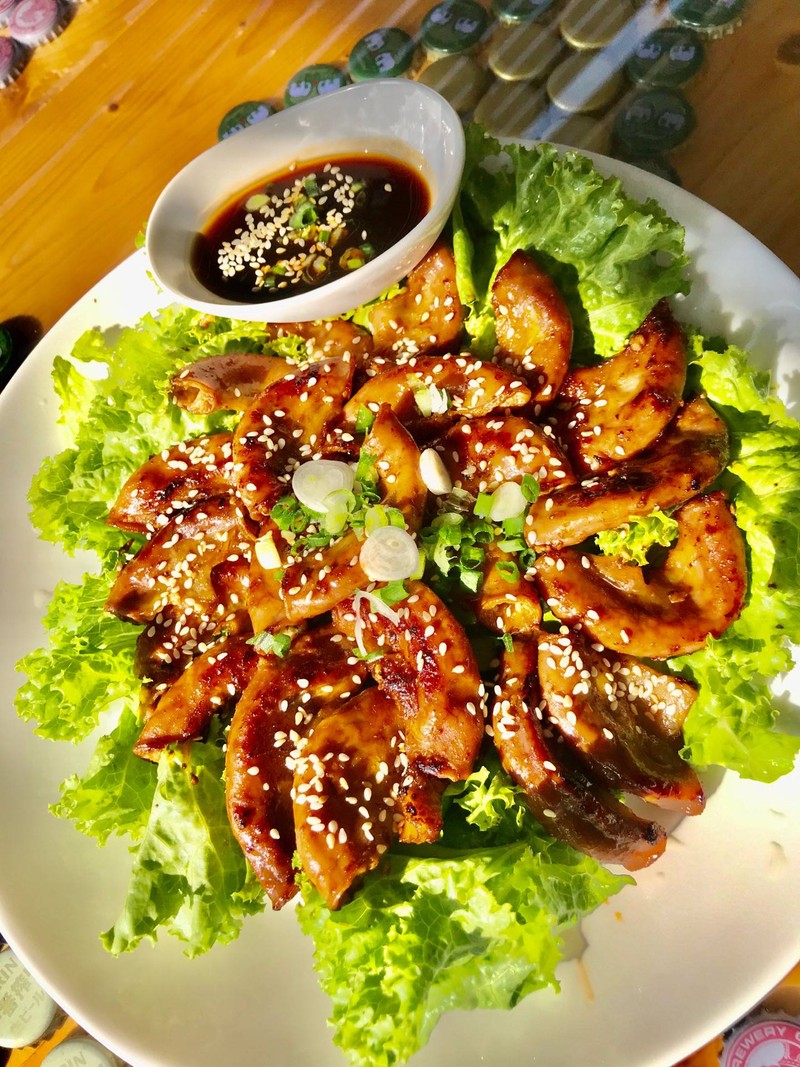 ไส้ย่างงาซอสเกาหลี