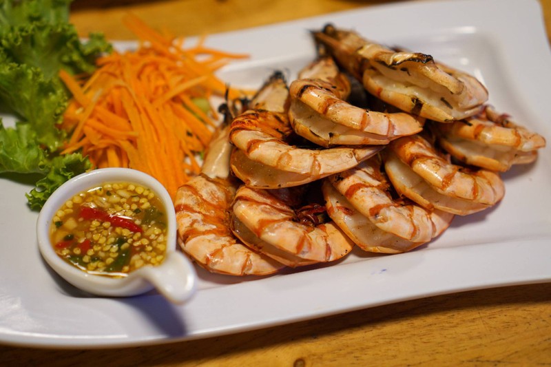 กุ้งเผา