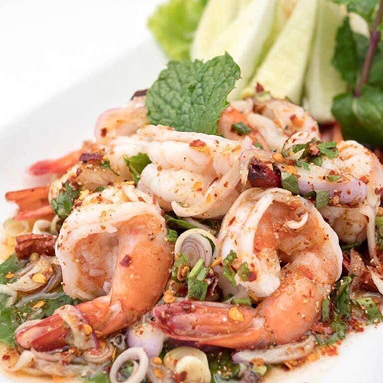 ลาบกุ้ง100