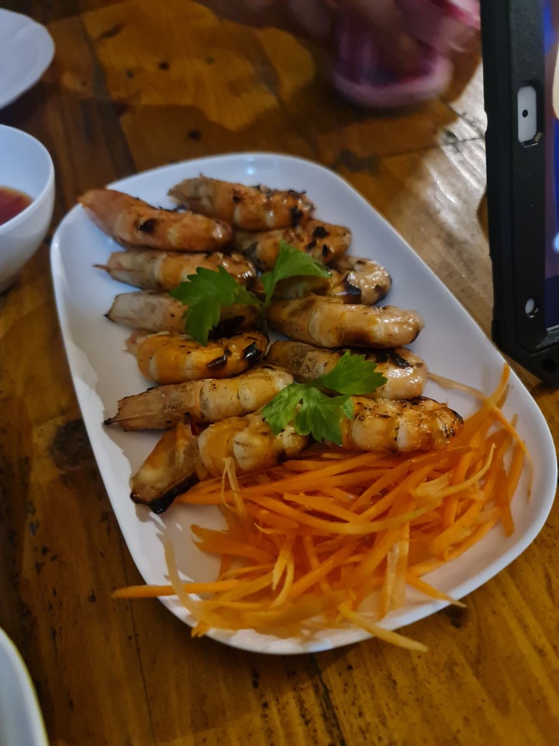 กุ้งย่าง หวานๆ สดๆ