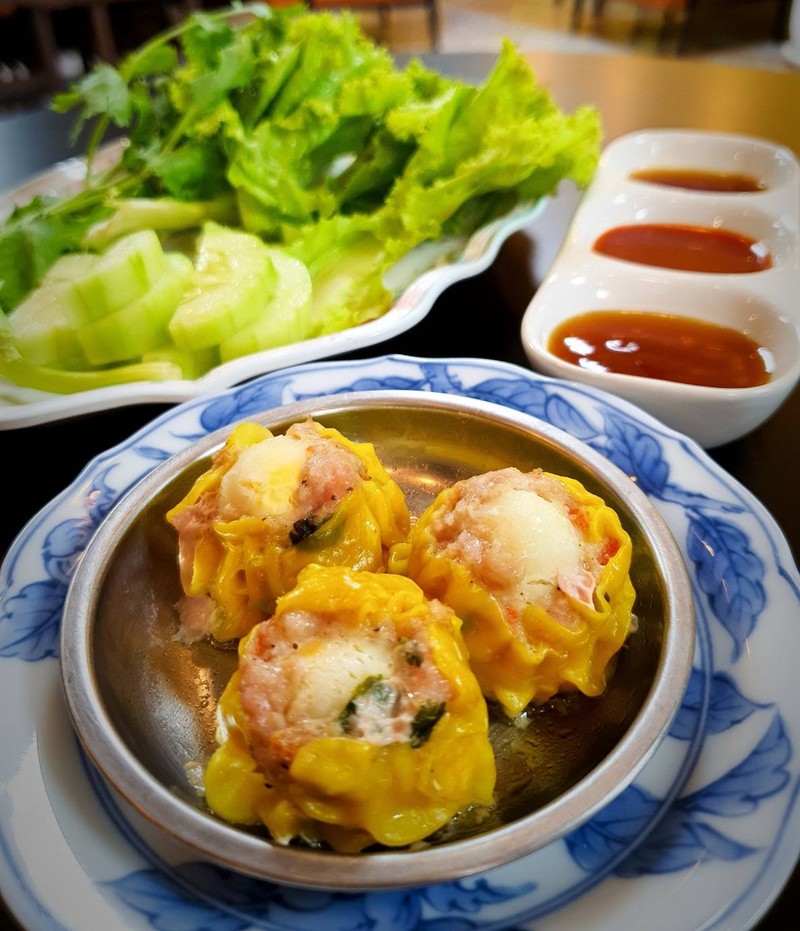 ขนมจีบหมูไข่นกกระทา