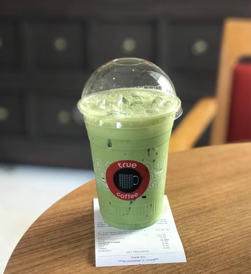 Iced Nishio Matcha  Latte Size M: 130 บาท