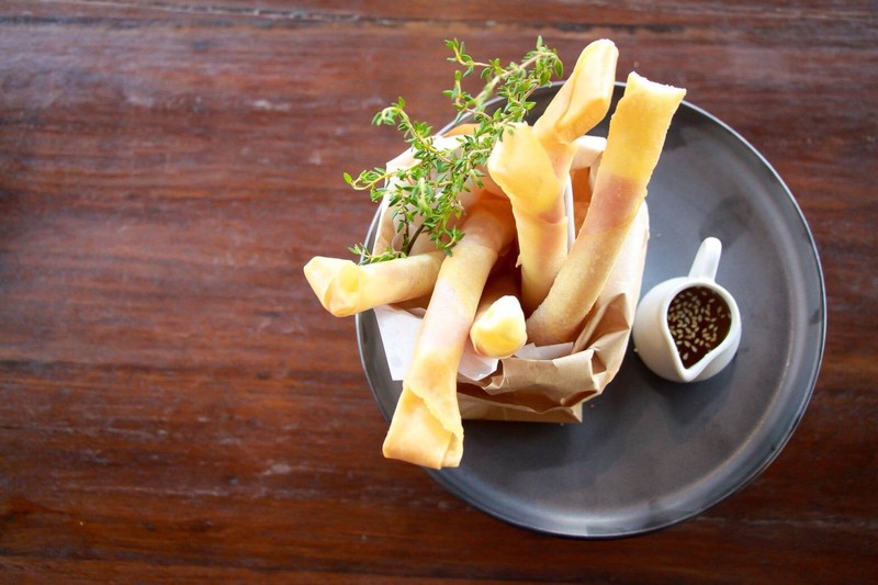 ปอเปี๊ยะแฮมชีส