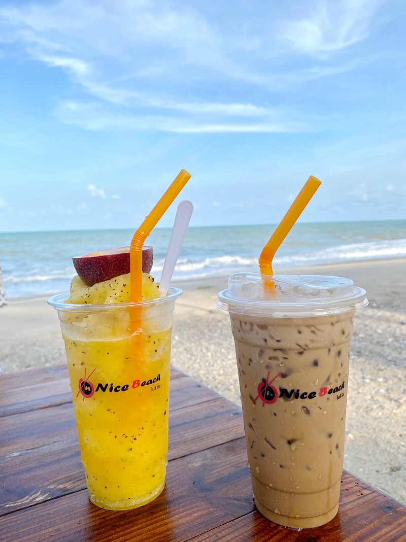 เสาวรสปั่น กาแฟเย็น 