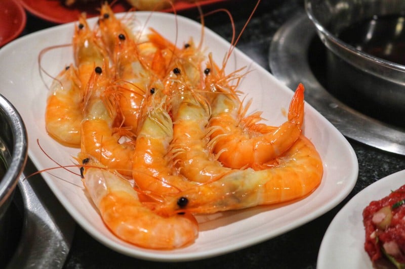 กุ้งต้มหวาน