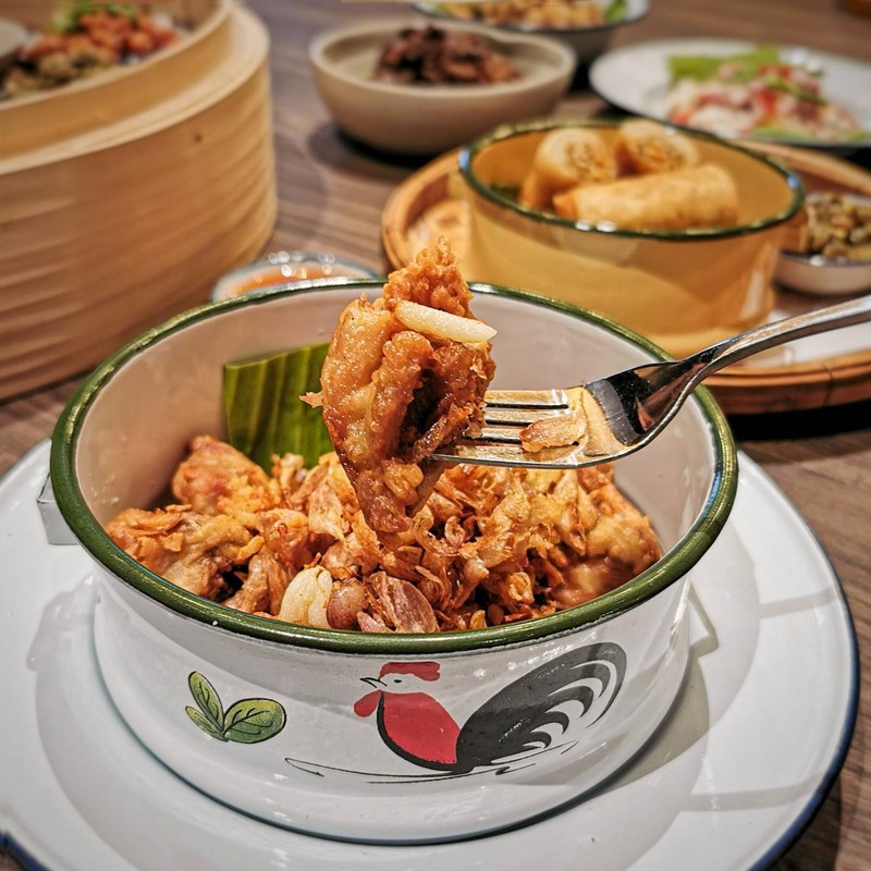 ไก่เจียวฟูทอดมาดีมาก​ ขนาดเย็นแล้วยังอร่อยย