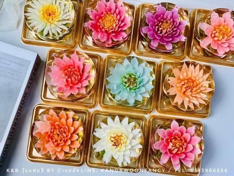 ผงวุ้นทำจากสาหร่ายแท้ 100%  หนึบหนับเหมือนเฉาก๊วยหอมละมุนรสชาติหวานน้อย ทานเจ ทา