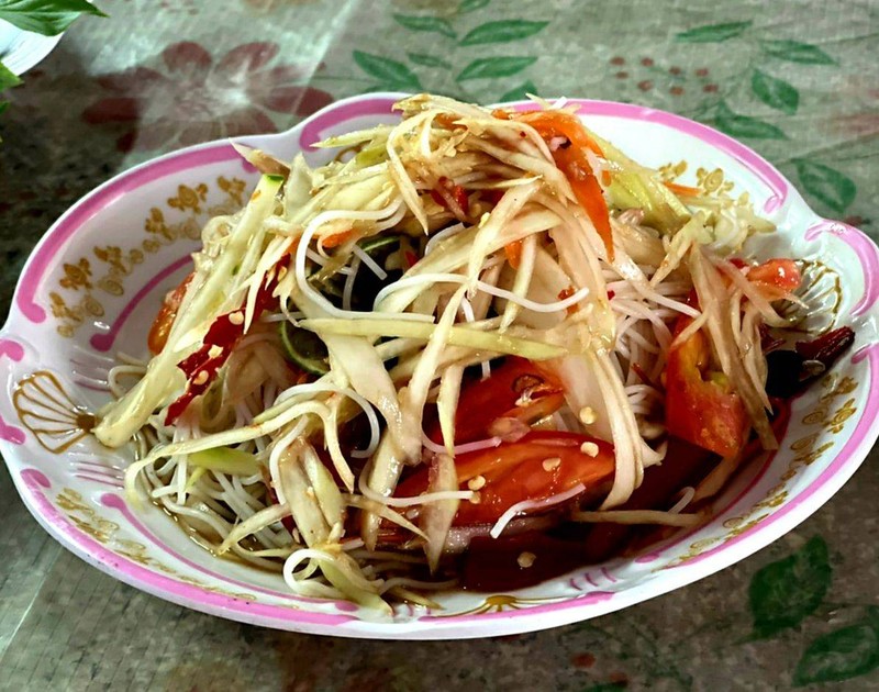 ตำซั่ว ปูปลาร้า