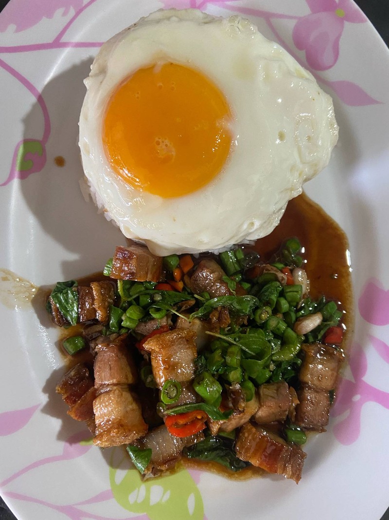 ข้าวกระหมูกรอบ+ดาว