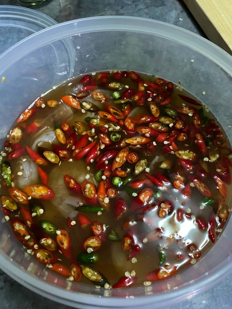 กุ้งดองน้ำปลา