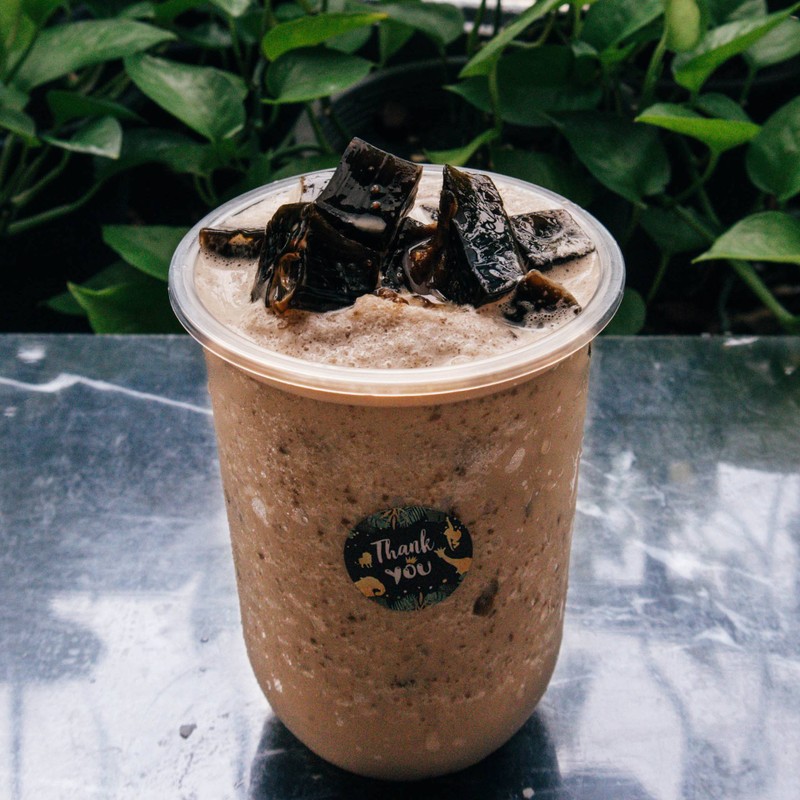 เฉาก๊วยปั่น มั่นหน้ามั่นโหนก