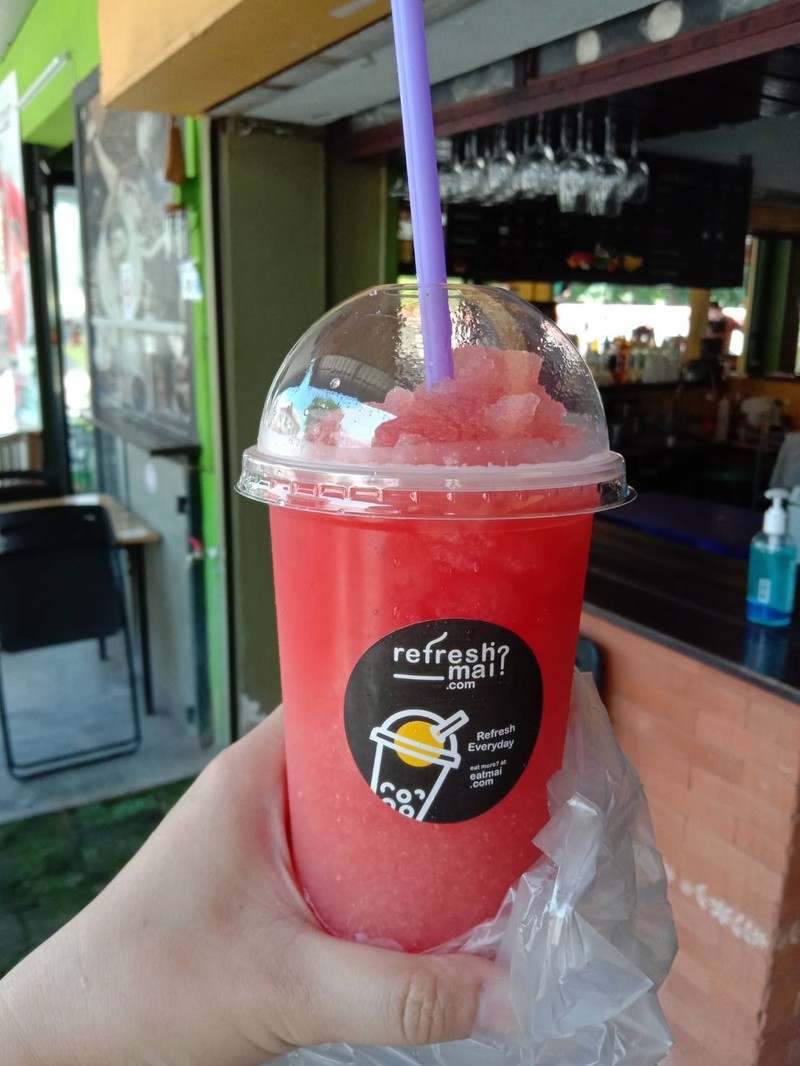 น้ำแตงโมงปั่นชื่นใจ