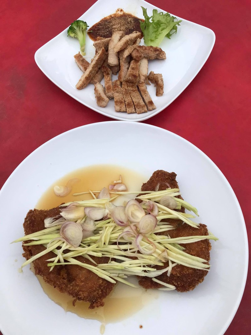 ลองทำเมนูใหม่สเต็กปลาทอดราดน้ำยำมะม่วง&สเต็กหมูจิ้มแจ่ว