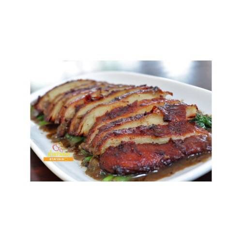 เป็ดย่างพร้อมน้ำราดรสเด็ด