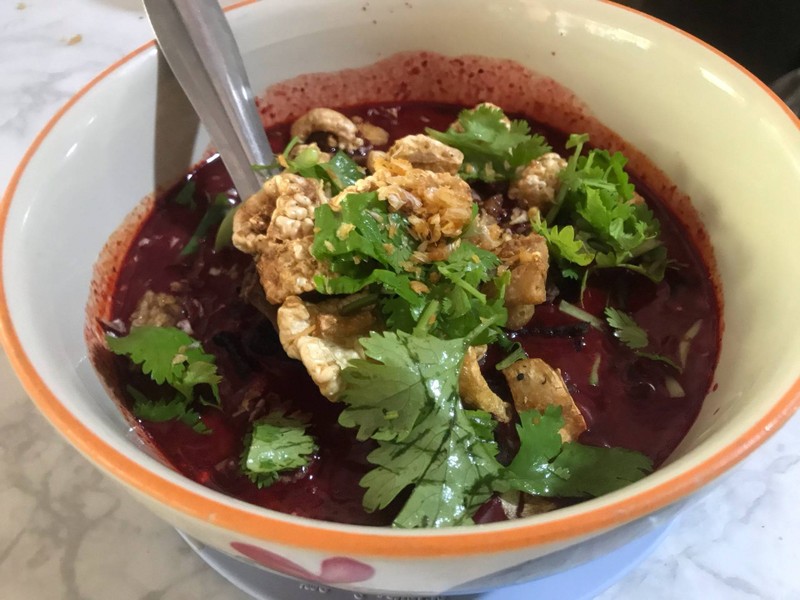 หลู้หมู ร้านลาบลำปางแม่เมาะ