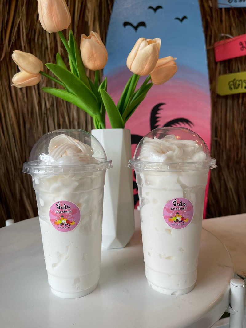มะพร้าวนมสด Smoothies