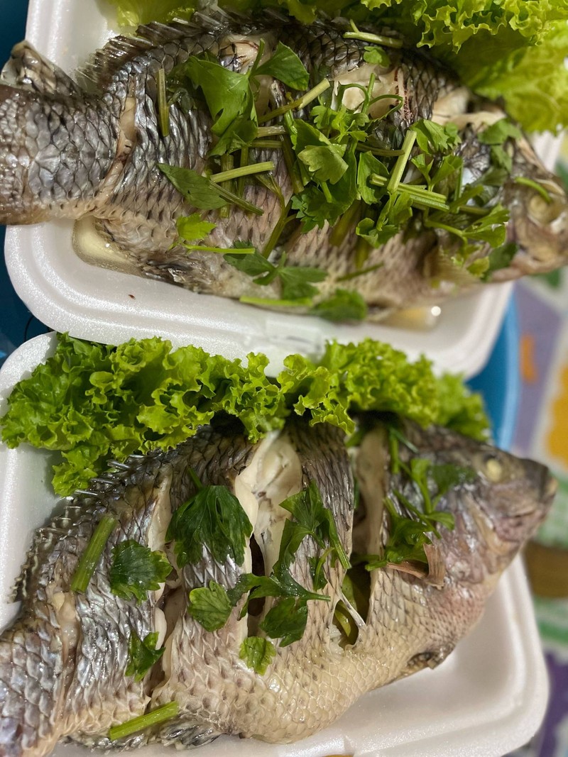 ปลานิลนึ่ง