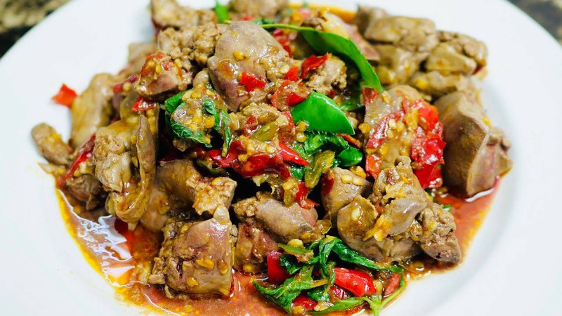 กระเพาะเครื่องไก่