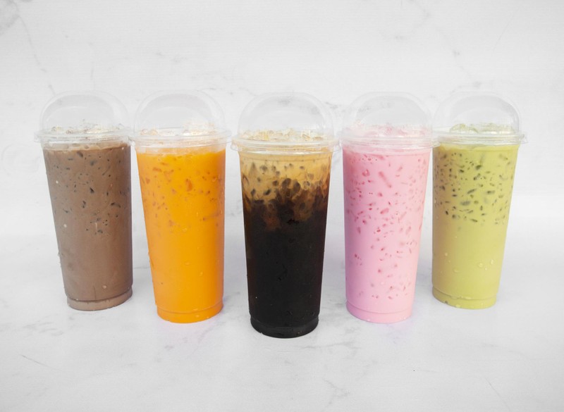 มี ชาเขียว ชาเย็น นมเย็น โกโก้ กาแฟ