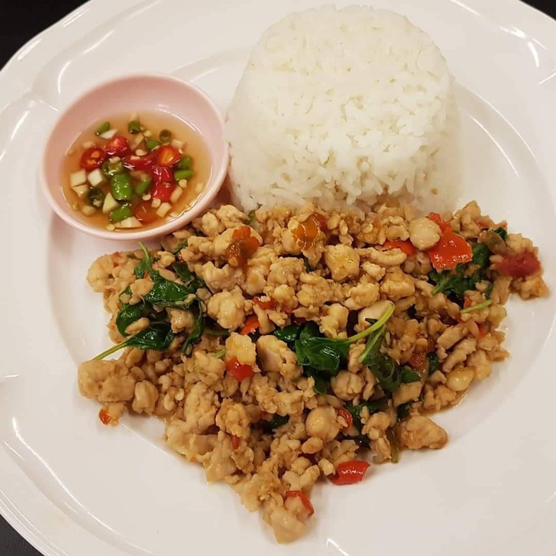 กะเพราโครตเด็ด หอม อร่อย