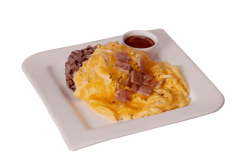 ข้าวไข่นุ่ม (แฮม )  1 PC