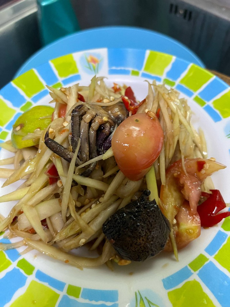 ส้มตำปูปลาร้า