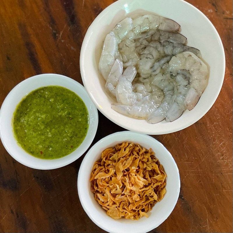 กุ้งแช่น้ำปลา