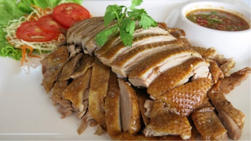 เป็ดสับจานใหญ่