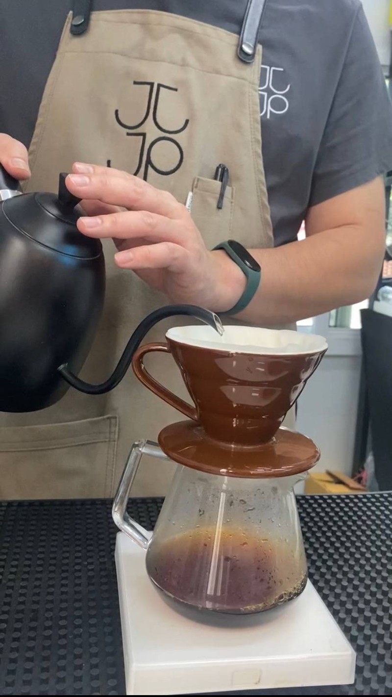 nice cold drips coffee with special coffee beans 