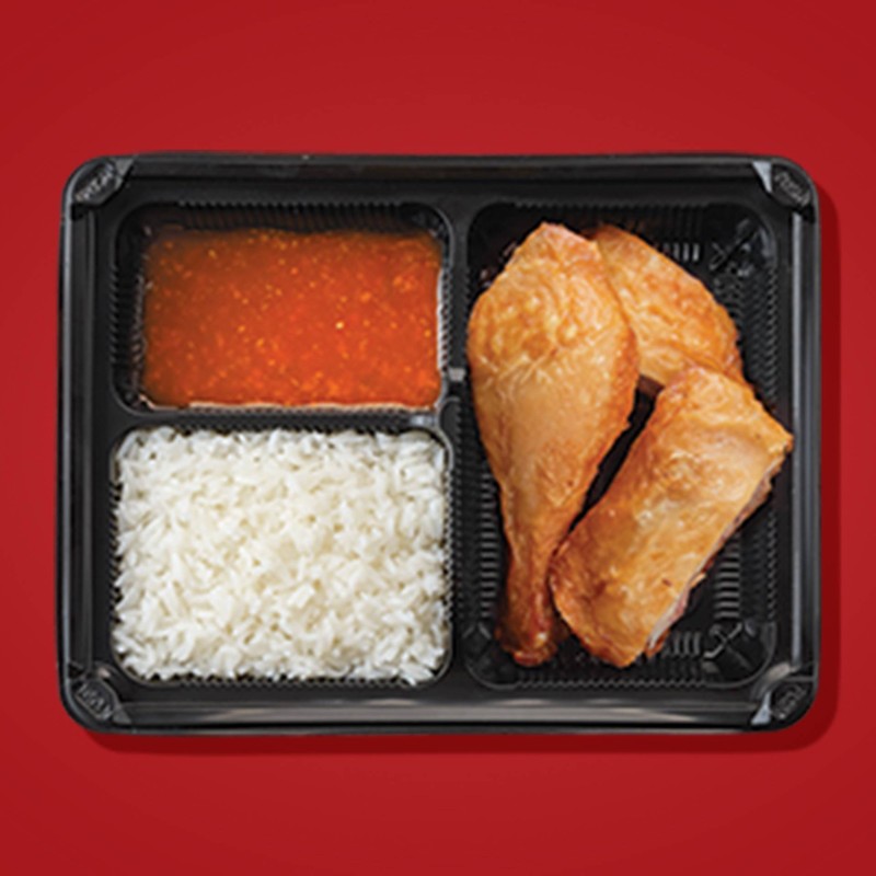 ข้าวไก่ทอดเกลือ