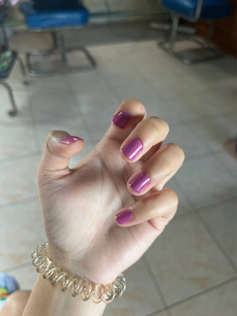 คุณยายเเถมทาเล็บให้ด้วยค่ะน่ารักมากๆ