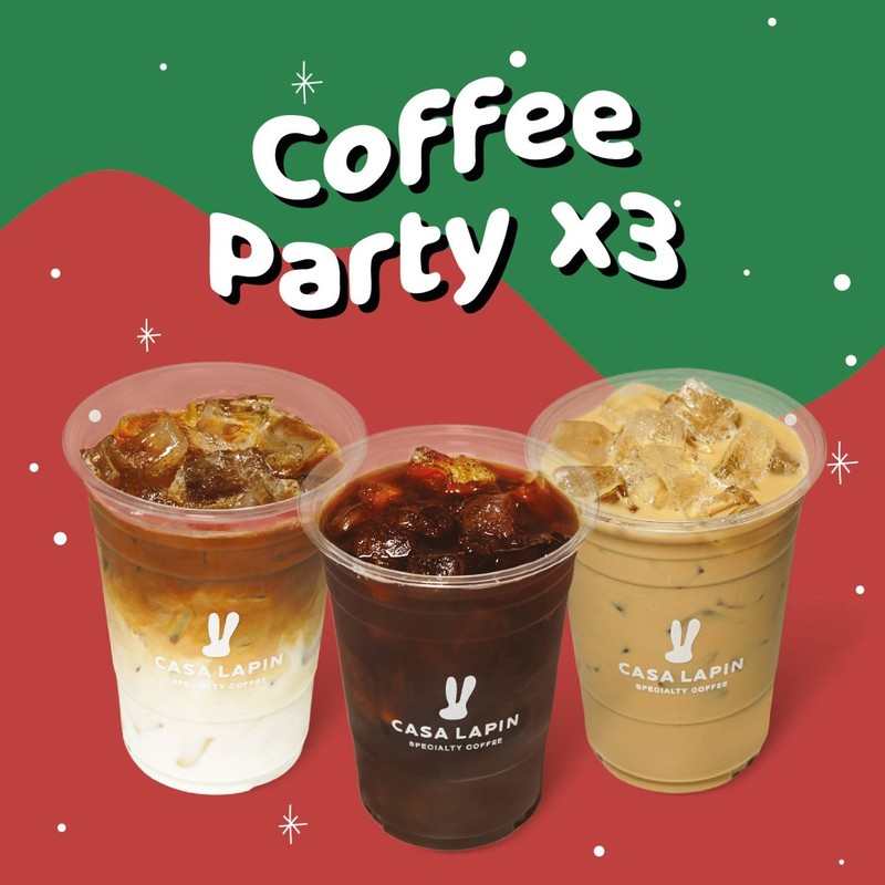 [Promotion] Coffee Party x3
