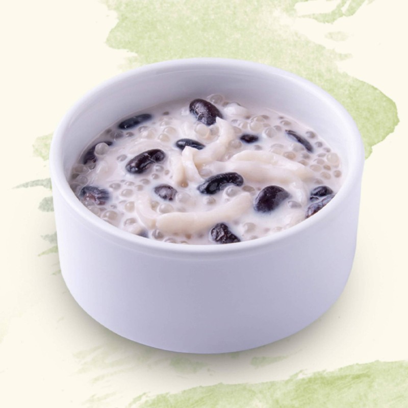 สาคูถั่วดำมะพร้าวอ่อน