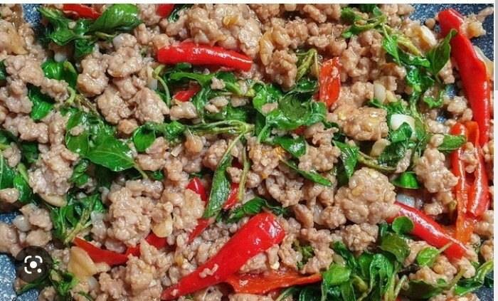 ผัดกะเพราหมู