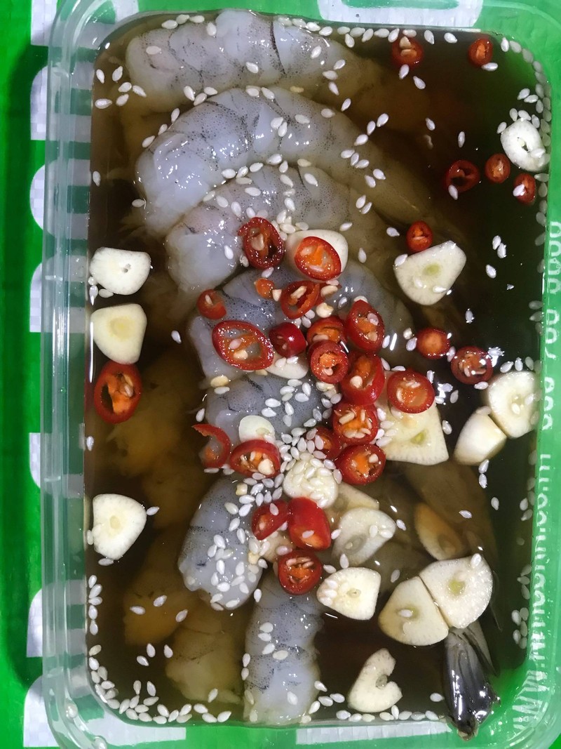 กุ้งดองซีอิ๊ว