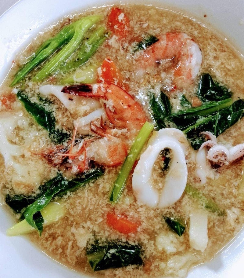 ราดหน้าทะเล ซุปกลมกล่อม อร่อย