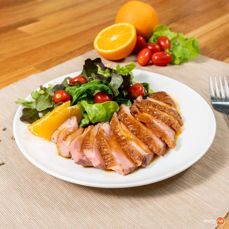 รสเปรี้ยวอมหวานกำลังดี กินคู่กับอกเป็ดเนื้อนุ่ม ๆ เคี้ยวเพลินสุด ๆ