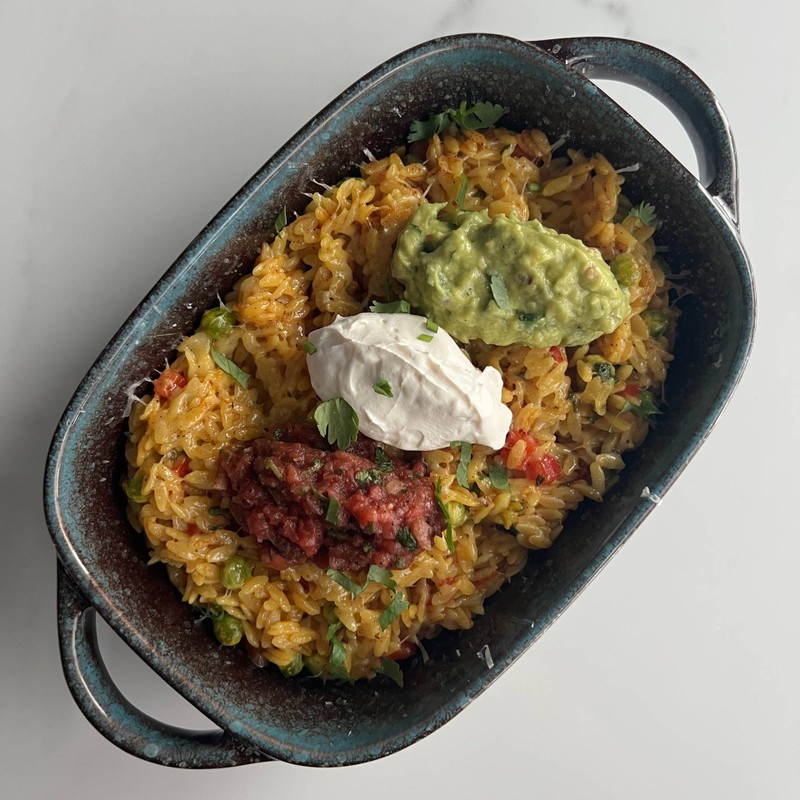 Orzo Paella