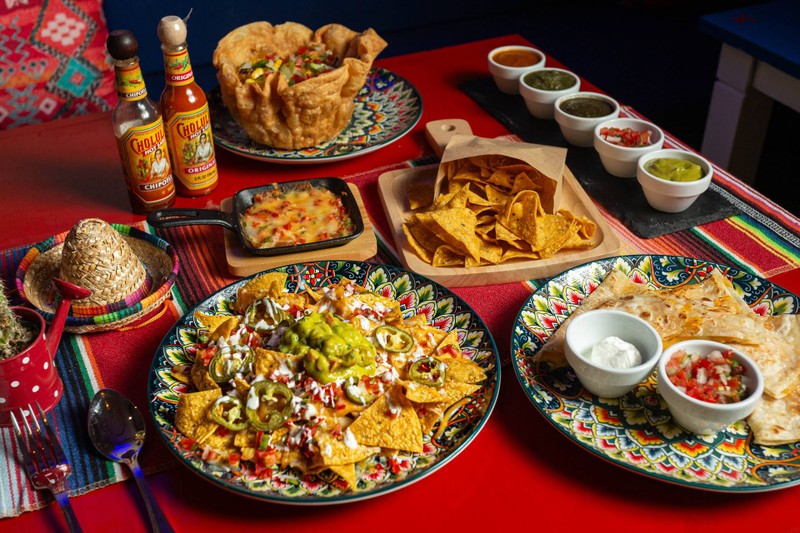 Traditional and delicious Mexican food