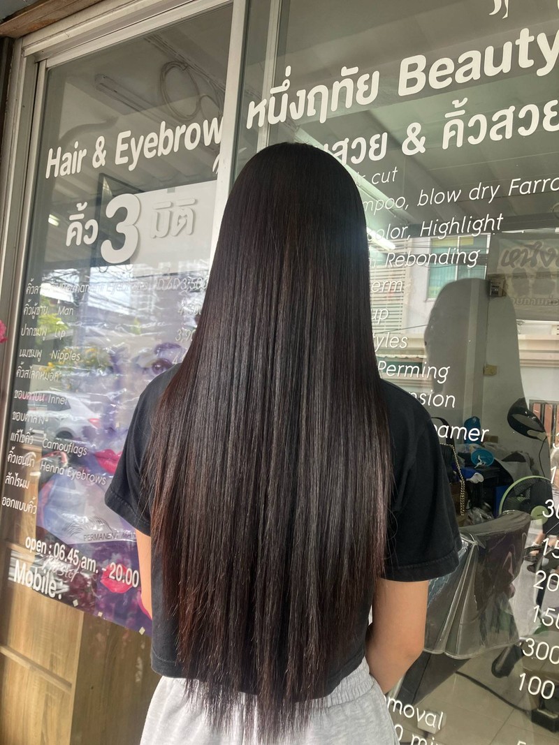 ยืดผมถาวรพร้อมบำรุงทุกขั้นตอน