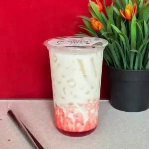 นมสดสตอเบอร์รี่